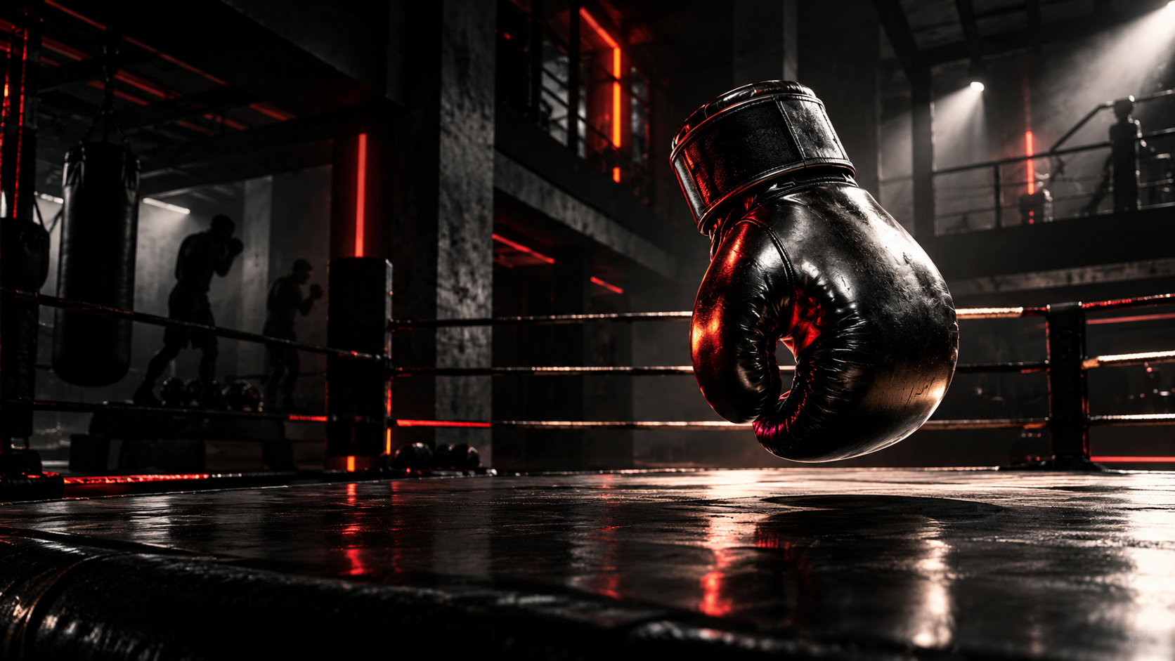 3D boxing arena
